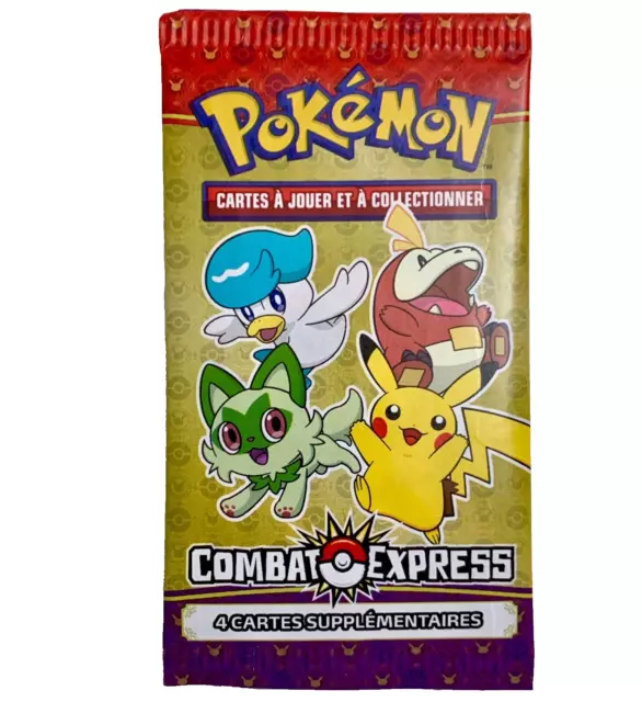 Booster Combat Express pacchetto Happy Meal Mcdonald's Pokemon (2023)