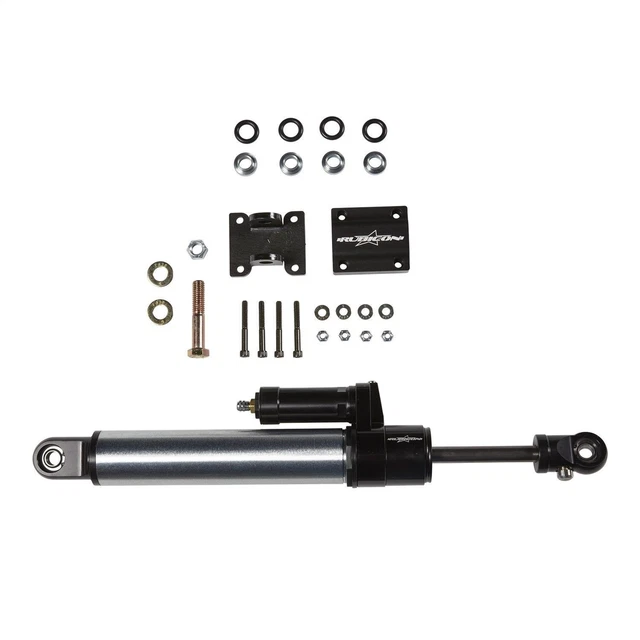 Rubicon Express RXJ2002 NSF Steering Stabilizer Fits 2007 - 2018 Wrangler JK JKU