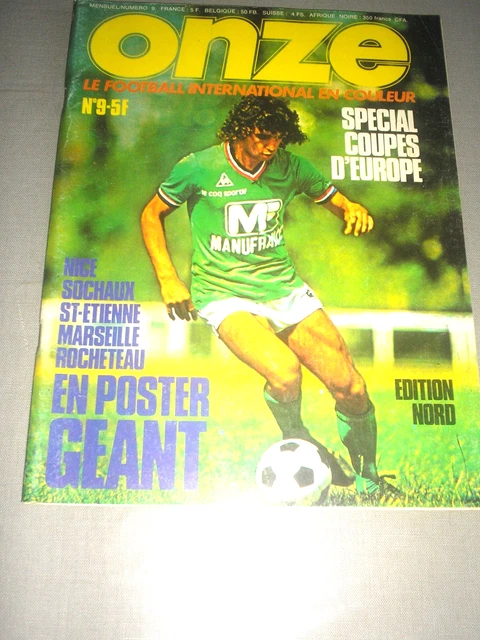 Miroir Sprint Spécial Football – Octobre 1970 : Saint-Étienne / OM + Poulidor – Édition Originale