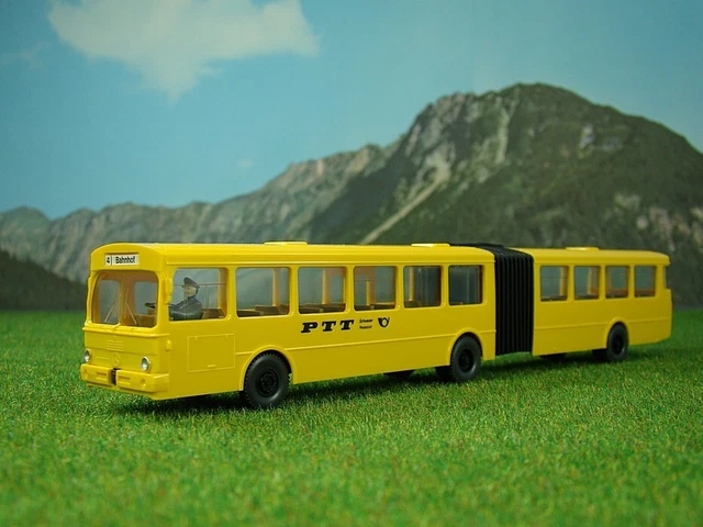 WIKING 1:87 705 Mercedes Benz O 305 G Schubgelenkbus Schweizer Post PTT | GK 705