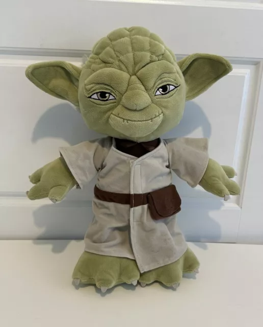 Build A Bear Star Wars Yoda Plush Soft Toy Teddy - Rare