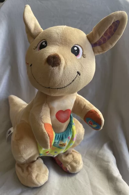 VTech Hop-a-Roo Kangaroo Toy With Joey Interactive Songs Music Baby Learning