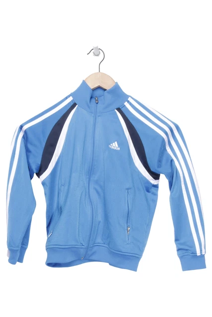 Adidas giacca sportiva blu taglia 140