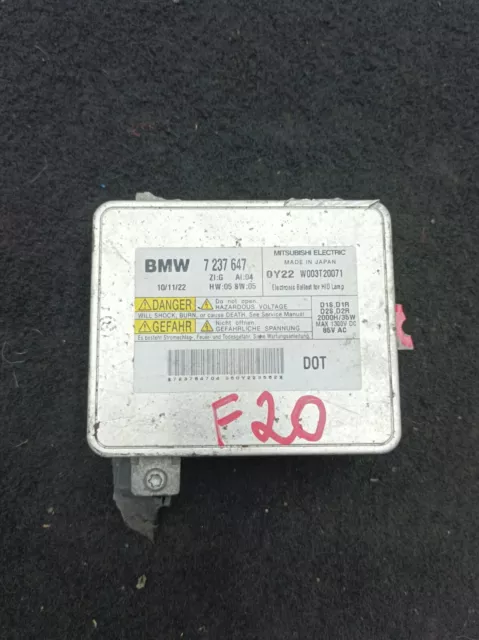 ✴️ Centralina Xenon Bmw F20 7237647 W003T20071 Ag4