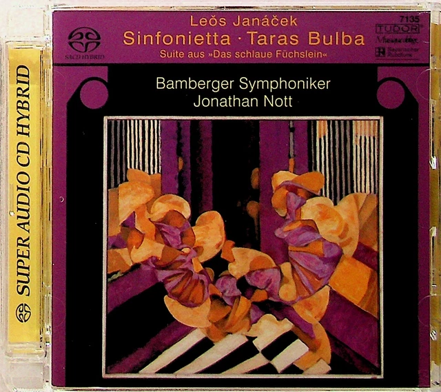 JANACEK- Sinfonietta/Taras Bulba/Füchslein Suite SACD (Tudor 2006) Jonathan NOTT
