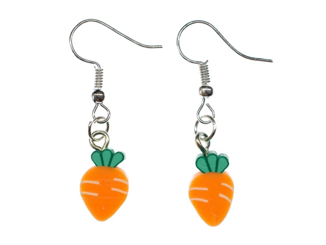 Orecchini Pasqua Coniglio Carota In Perline - NUOVO - Foto 10