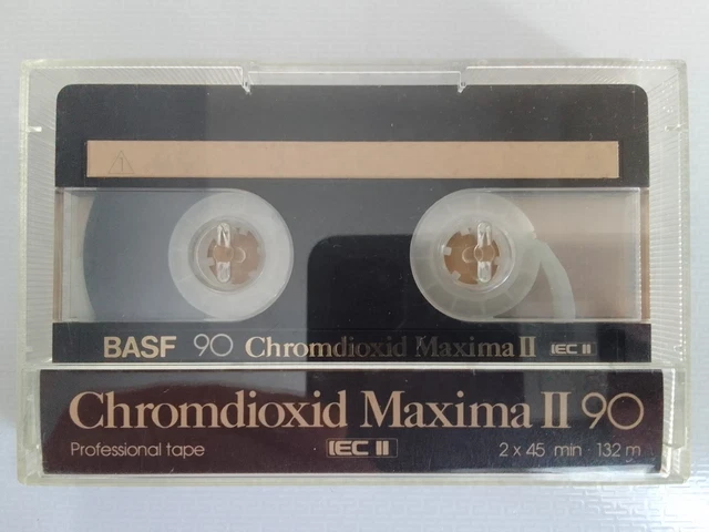 BASF ferro super LH SM cassette 60 - Box - As New - Face