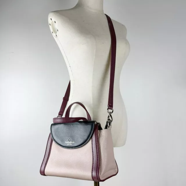 Kate Spade Cobble Hill Adrien Bag Small 2-Way Satchel Purse Leather Handbag 2