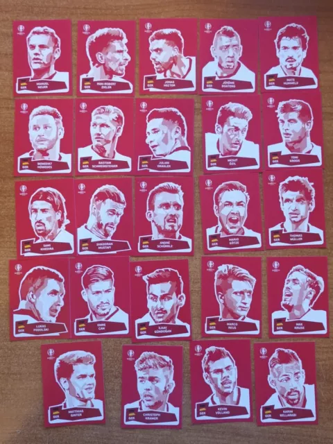 Panini EM 2016 Frankreich komplett 680 Sticker+Leeralbum+24 Coca Cola Sticker 2