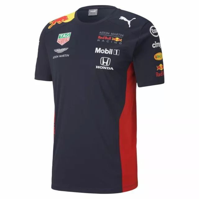 Red Bull Honda Aston Martin F1 T-shirt Max Verstappen Formel1 Neu Größe S Puma