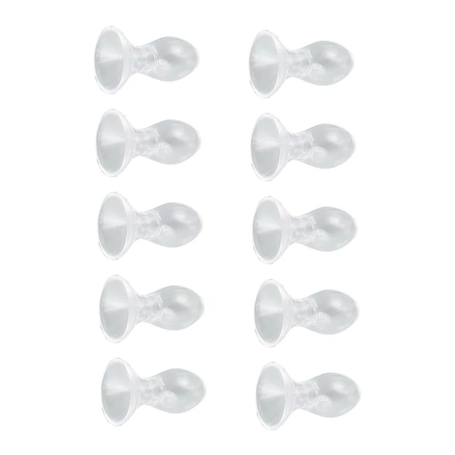 (S) 10x Amplificador Auditivo Cúpula Silicona Punta Orejada Tapón Repuesto GSA