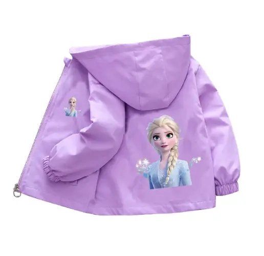 Mädchen Kleinkind leichte Frühlingsjacke Prinzessin Frozen Gr. 3-6 Jahre