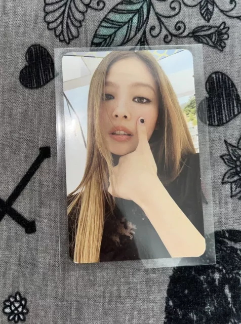 Blackpink Born Pink Jennie Pink Version Photocard