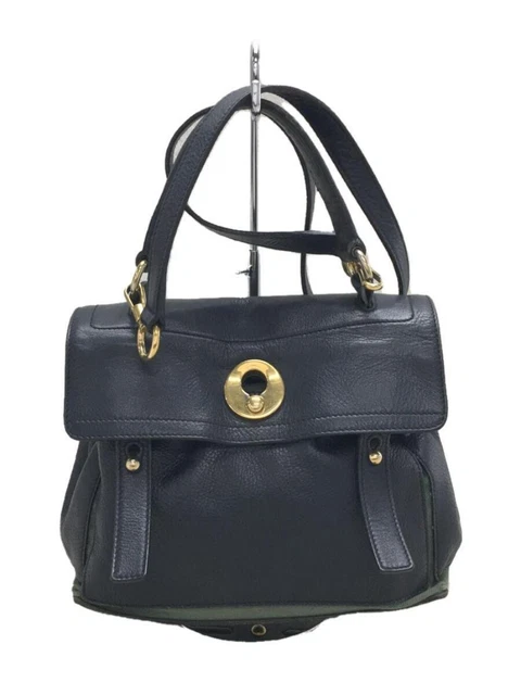 YVES SAINT LAURENT Shoulder Bag Black Muse Two Authentic From Japan YVES SAINT LAURENT Shoulder Bag Black Muse Two Authentic From Japan