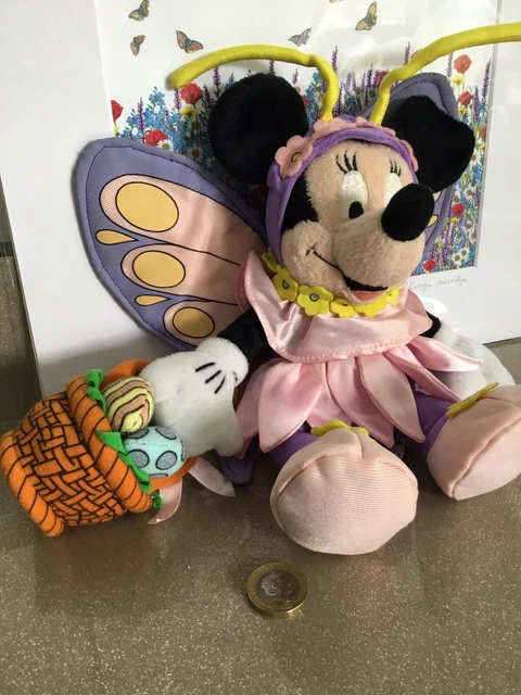 OFFICIAL DISNEY DISNEYLAND Walt Disney World Easter Minnie Mouse Plush