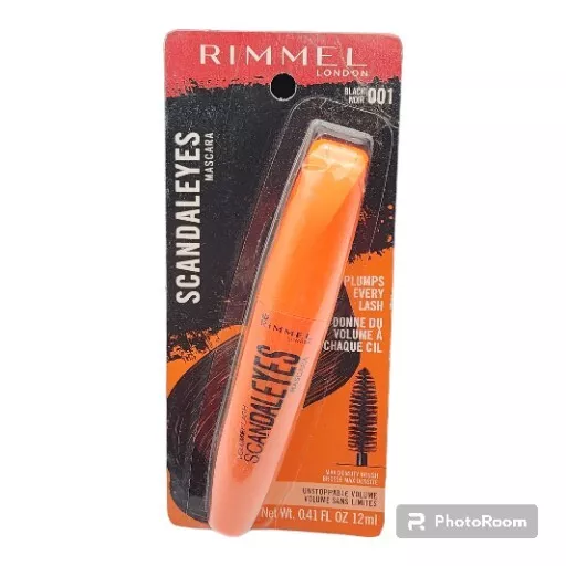 Rimmel London Volume Flash Scandal Eyes Mascara, Black [001] 0.41 oz NEW