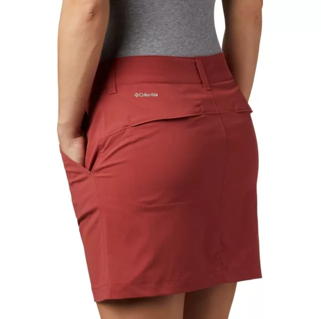 Jupe Short Columbia neuf Taille XS 34 rouge Femme