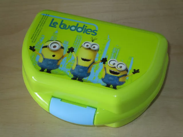 MINIONS Lunchbox Box Dose Brotzeitbox ohne Trennfach Brotdose  grün