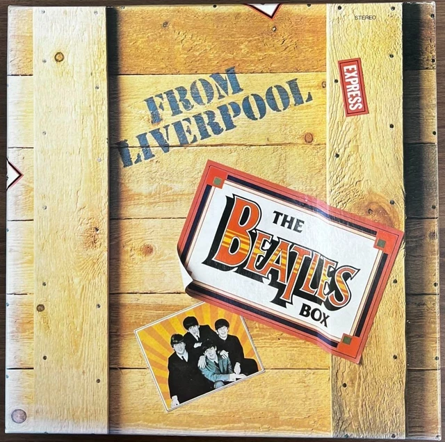 THE BEATLES FROM Liverpool Box Set 8LP Japan Press Toshiba