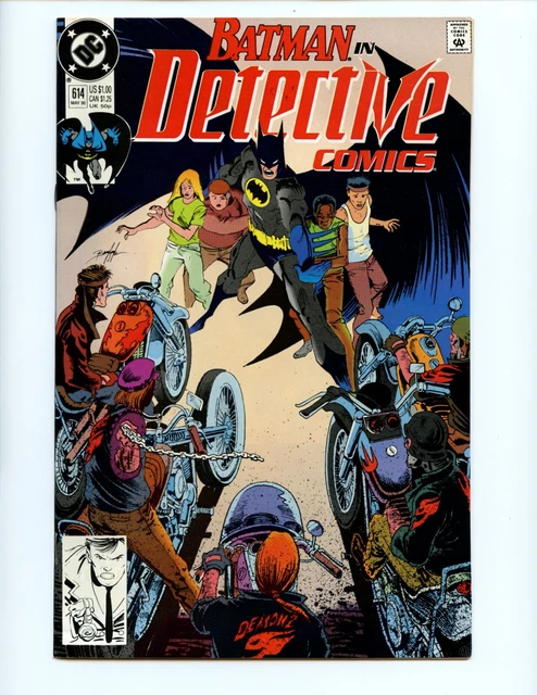 Detective Comics #614 1990 VF Alan Grant Norm Breyfogle DC Batman Comic Book