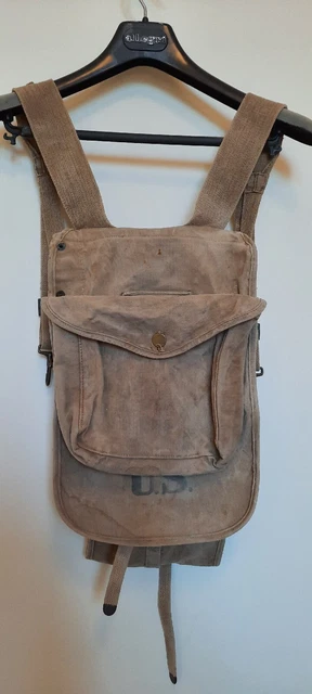 ZAINO MILITARE USA WW2 haversack M28 backpack Seconda Guerra