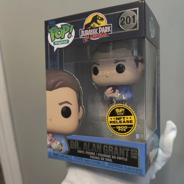 DR ALAN GRANT With Baby Dino Digital Exclusive Funko Pop LE 1900