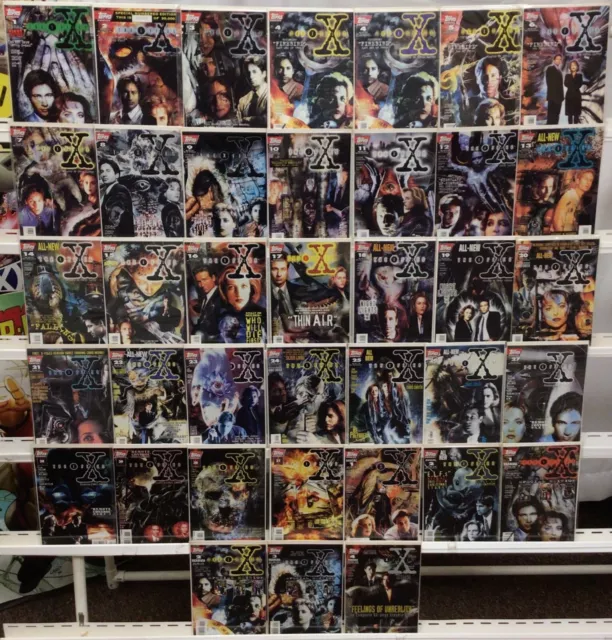 Topps Comics Thé X-Files Run Lot 1-31 Plus Annual 1,2 Special Edition 1-4 VF/NM
