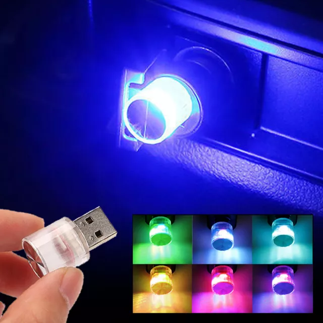 MINI USB LED Auto Licht Innenraum Stimmung Neon Atmosphäre Ambient