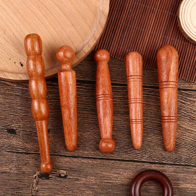 Foot Hand Massager Wooden Stick Tools Wood Health Therapy Body Pain Acupunct*_*