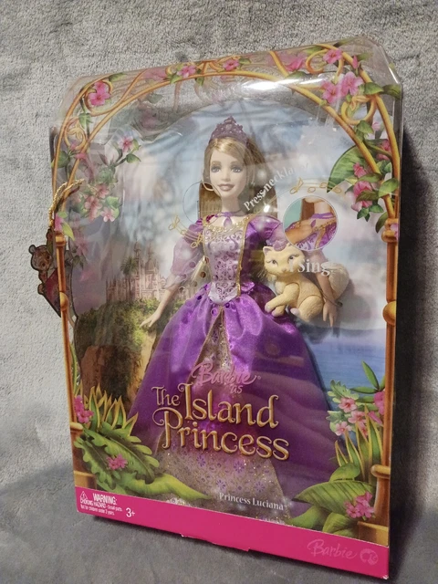 Barbie as The Island Princess Luciana and Cat Mattel 2007 Barbie as The Island Princess Luciana and Cat Mattel 2007