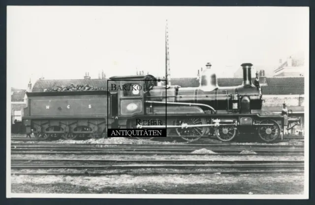 Foto ca. 1960 Eisenbahn Tender-Lokomotive Dampflok NCS Steam Railway