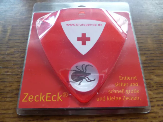 ZeckEck - Entfernt sicher und schnell groß und kleine Zecken Rotes Kreuz