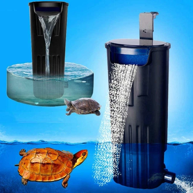 Mute Turtle Filter Water Submersible Filter For Turtle Tank/Aquarium 600L/H