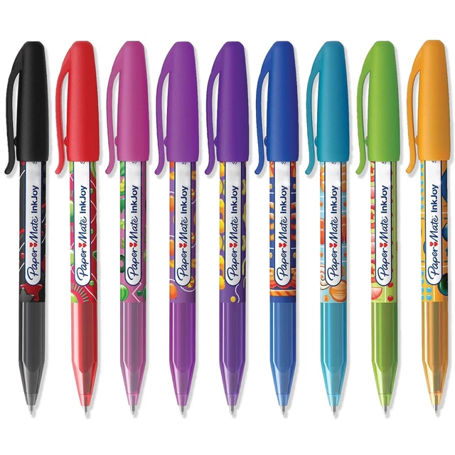 Paper Biros BALLPOINT PENS HIGH Quality Medium Ball Point Pen Biros Candy Pop $12. ...