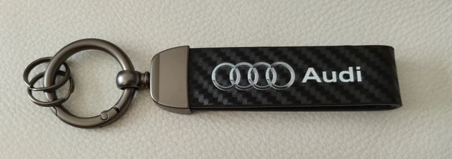 Porte clefs Audi S-Line effet carbone main image 0
