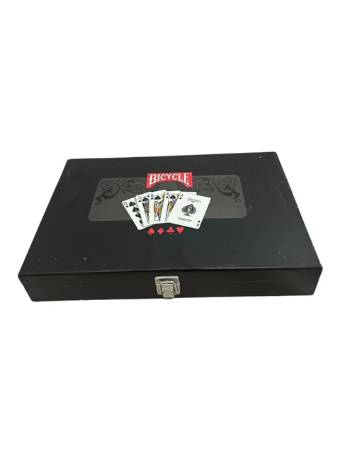 Poker Set in Case -Bicycle Master