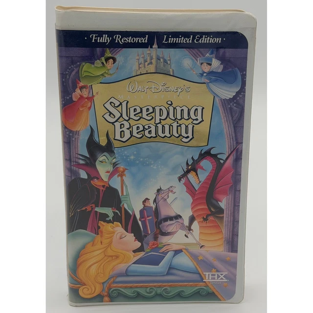 SLEEPING BEAUTY VHS Disney Masterpiece Limited Edition Clamshell £5.44 ...