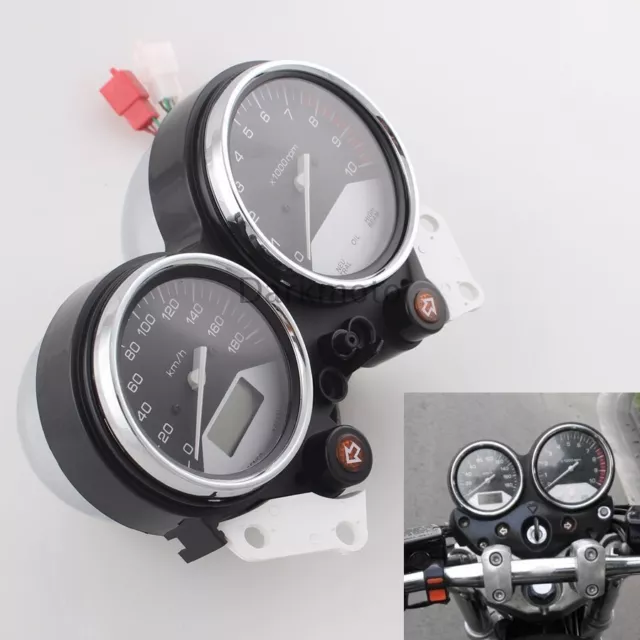 Motorcycle Gauges Cluster Speedometer Tachometer 12V For Honda X4 CB1300  97-03