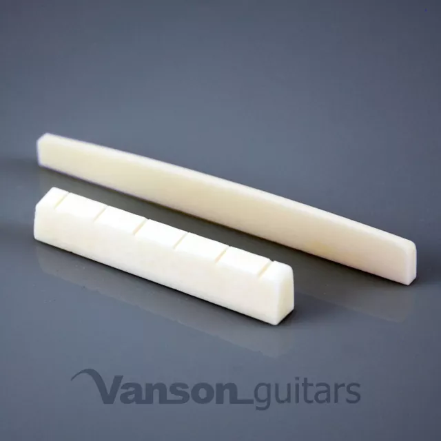 VANSON 52 mm dado osseo semplice e sella semplice 80 mm per chitarre classiche PLNPLN