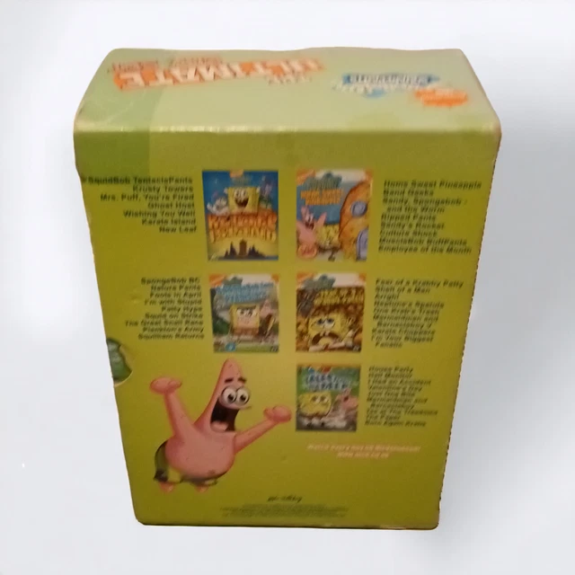 SPONGEBOB SQUAREPANTS THE Ultimate Box Set, 5 Disc DVD Box Set £15.00