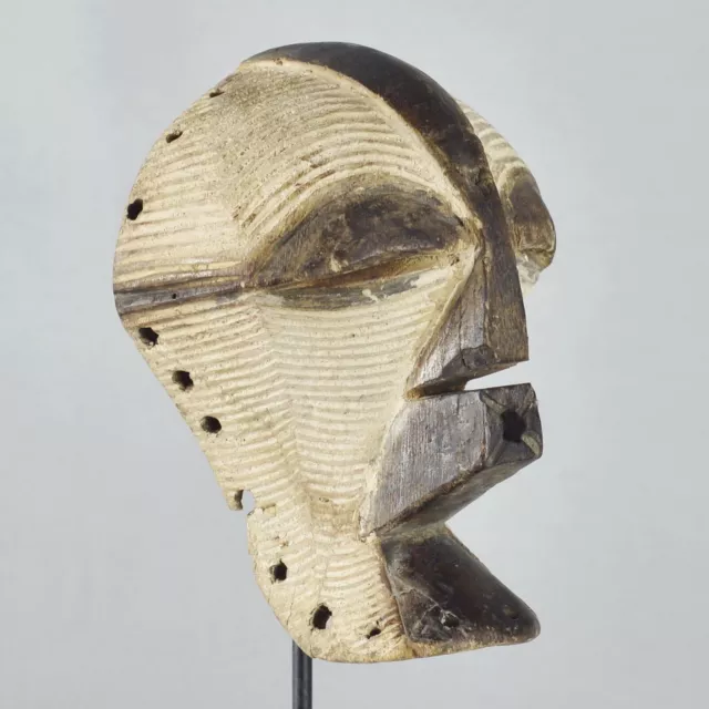 Joli petit masque SONGYE Kifwebe Mask Congo African Art Tribal Africain 1750