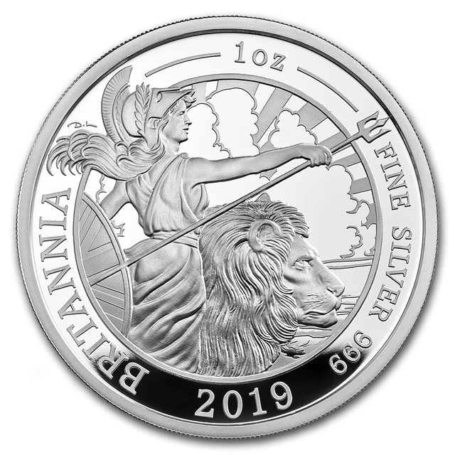 2019 Great Britain 1 oz Proof Silver Britannia - SKU#185920