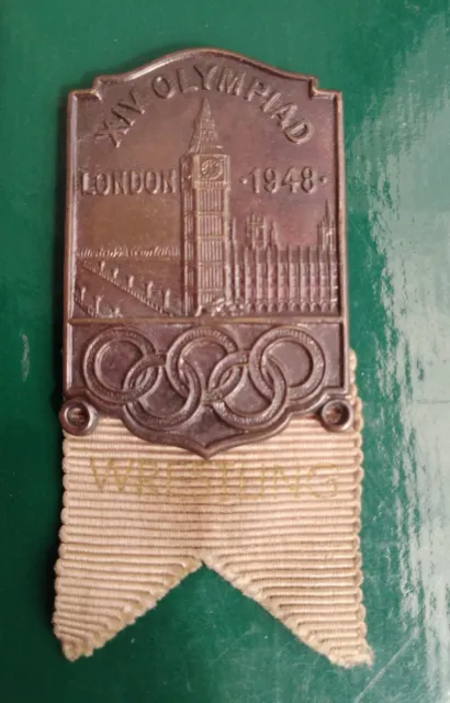 LONDON 1948 OLYMPIC badge