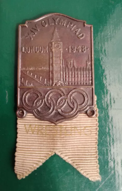 LONDON 1948 OLYMPIC badge