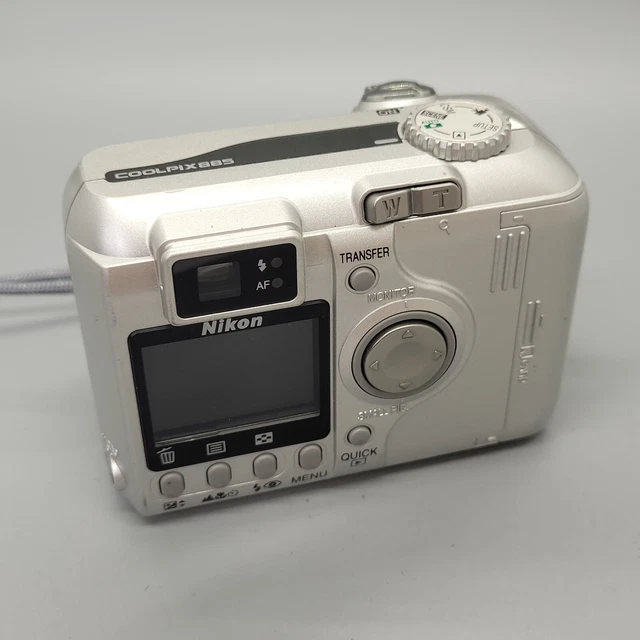 Nikon Coolpix 885 3,2 megapixel fotocamera digitale compatta argento testato 2
