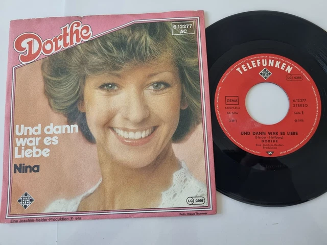 Dorthe - Und dann war es Liebe 7'' Vinyl Germany