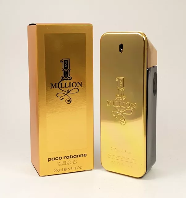 paco rabanne 1 One Million 200ml Eau de Toilette Spray NEU/OVP Folie