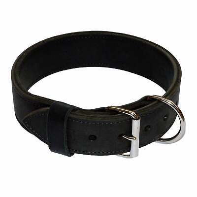 RedLine K9 Heavy Duty Double Leather Dog Collar - 2" Wide