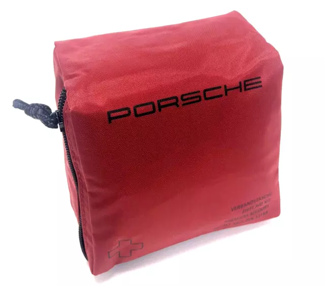 Porsche First Aid Kit Bag - New Genuine Porsche 911 996 986 997 993 964 991