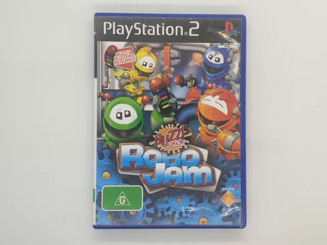 Buzz! Junior Robo Jam PS2 (PlayStation 2, 2007) AUS PAL